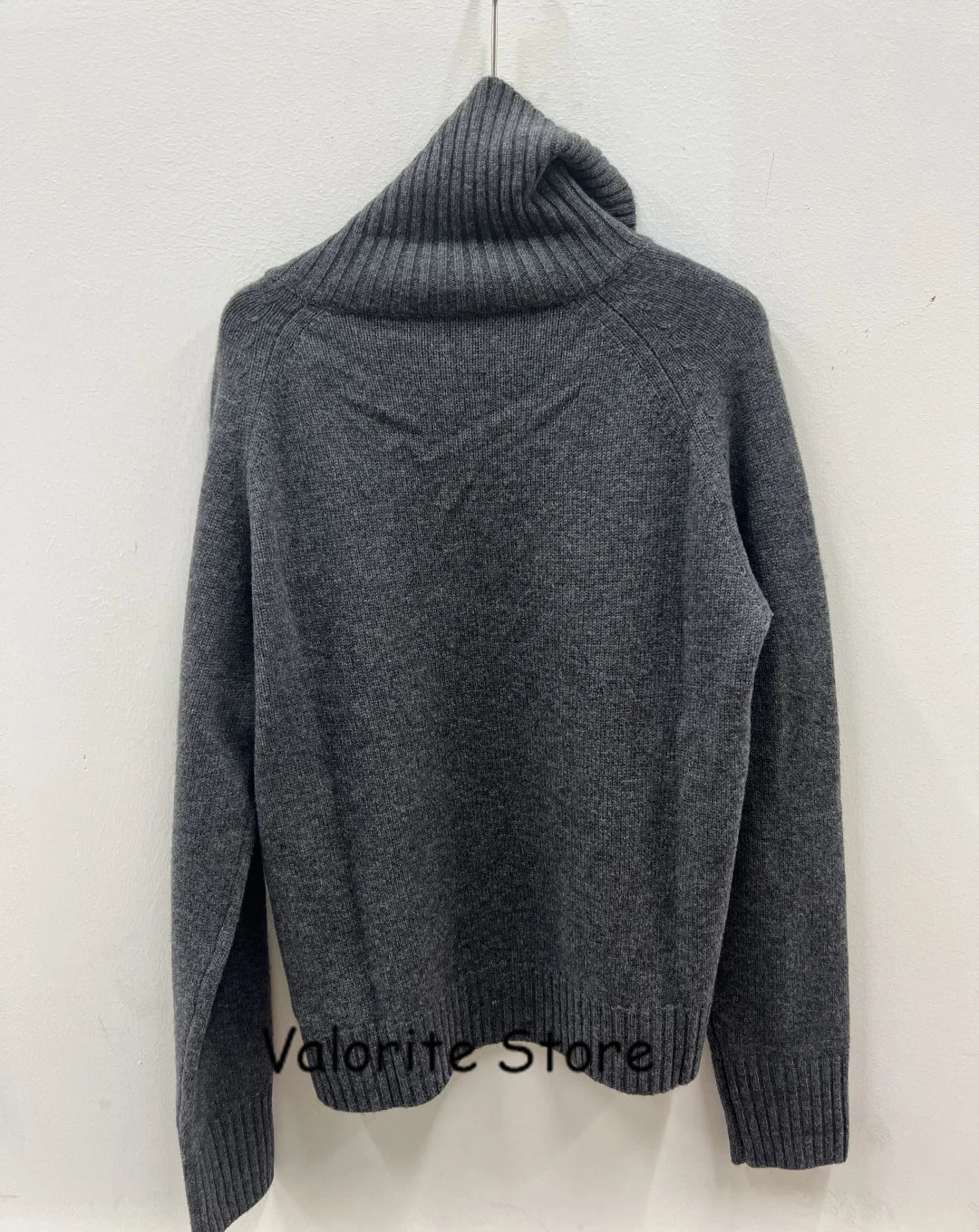 Donna 100% Cashmere lavorato a maglia maglione a collo alto spalla abbottonata pullover a maniche lunghe spalla bassa maglieria di alta qualità 2025FW - StepByStepNow