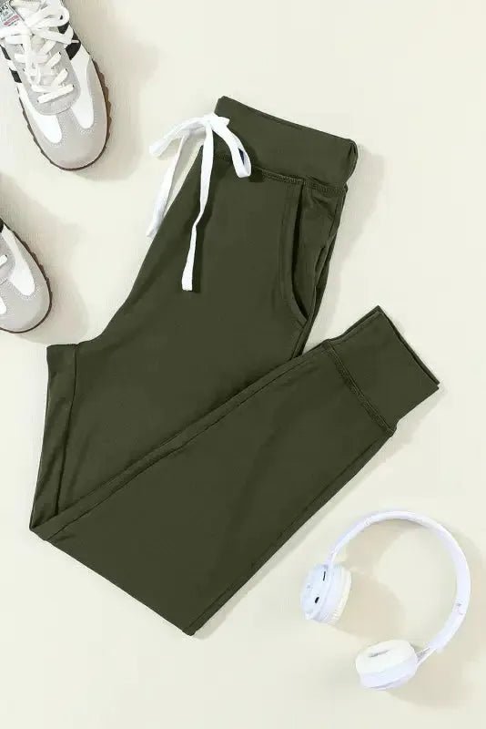 Drawstring Waist Joggers - StepByStep