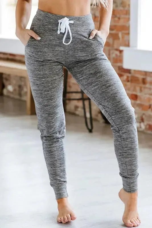 Drawstring Waist Joggers - StepByStep