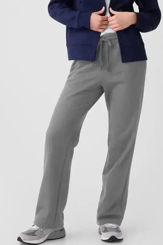EasyTone Fleece Lined Trousers - Light Grey - StepByStep