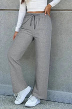 EasyTone Fleece Lined Trousers - Light Grey - StepByStep