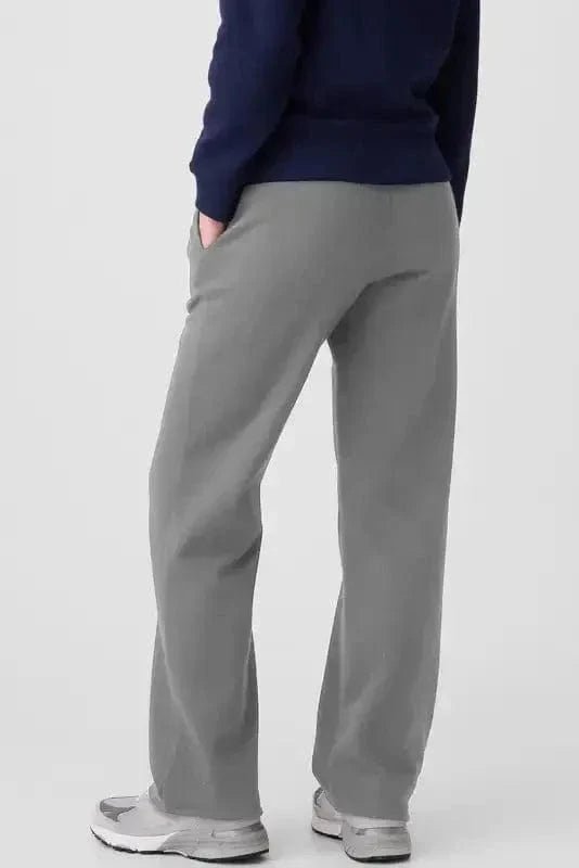 EasyTone Fleece Lined Trousers - Light Grey - StepByStep
