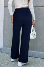 EasyTone Fleece Lined Trousers - Navy Blue - StepByStep