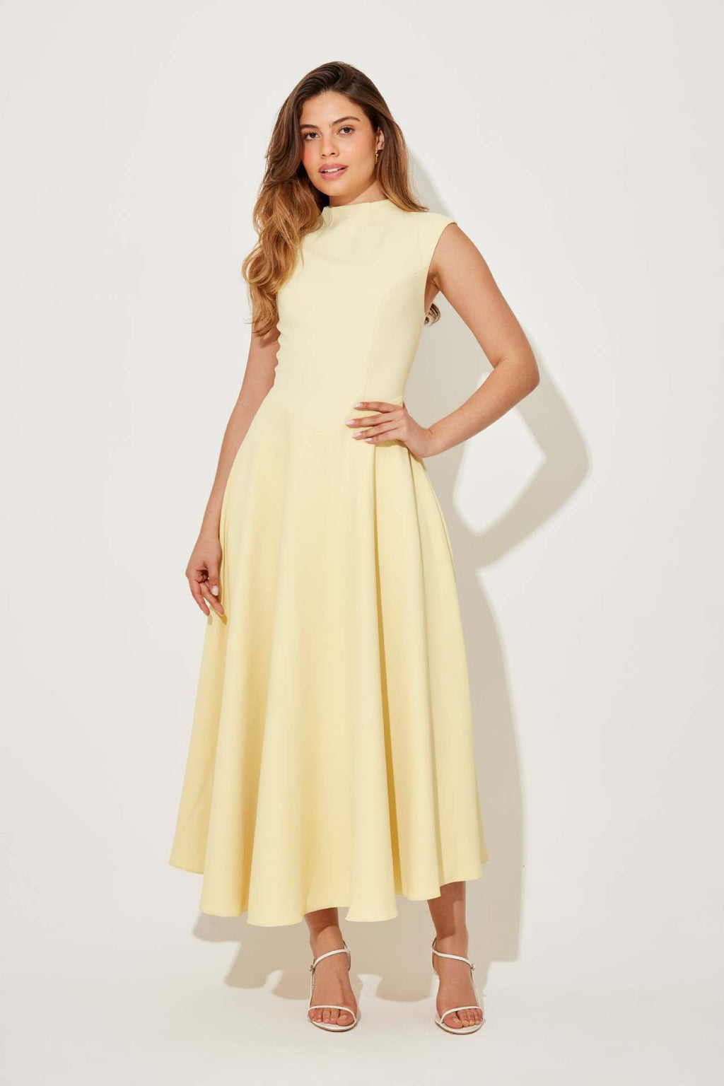 Elegant Sleeveless High - Waist A - Line Dress For Women, Upper West Side, BYMANYC New York. - StepByStep