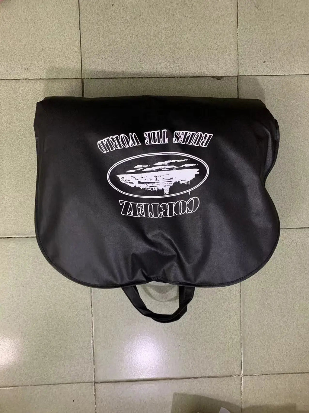 Embossing craft American retro PU leather jacket cotton - padded jacket MA1 flying locomotive cotton Alcatraz JACKET - StepByStep