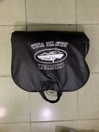 Embossing craft American retro PU leather jacket cotton - padded jacket MA1 flying locomotive cotton Alcatraz JACKET - StepByStep