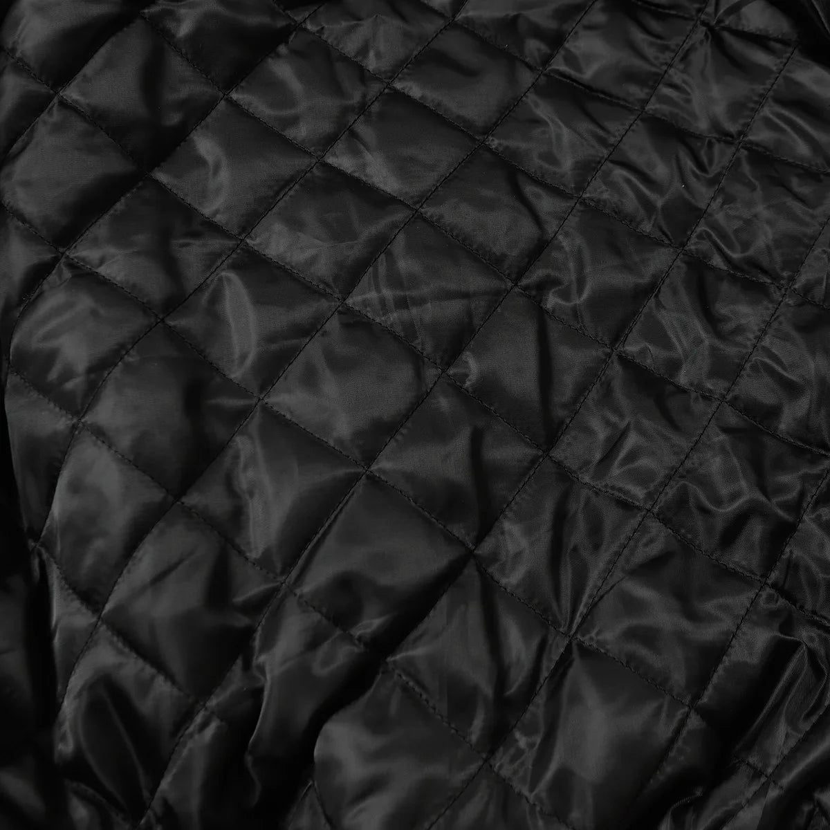 Embossing craft American retro PU leather jacket cotton - padded jacket MA1 flying locomotive cotton Alcatraz JACKET - StepByStep