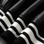 Embossing craft American retro PU leather jacket cotton - padded jacket MA1 flying locomotive cotton Alcatraz JACKET - StepByStep