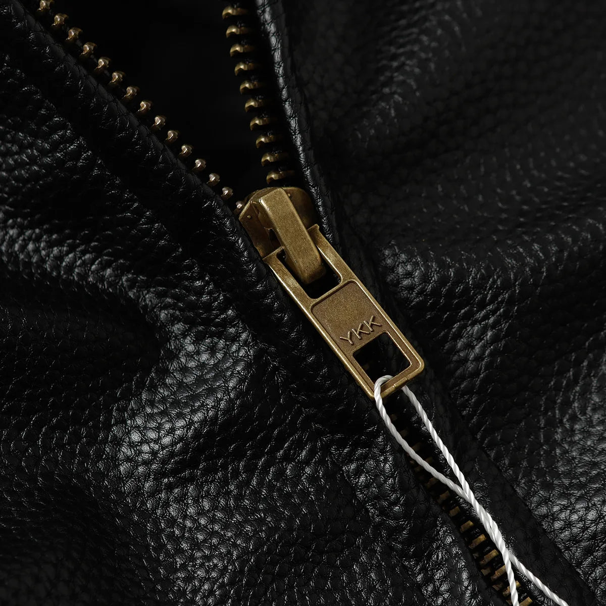 Embossing craft American retro PU leather jacket cotton - padded jacket MA1 flying locomotive cotton Alcatraz JACKET - StepByStep