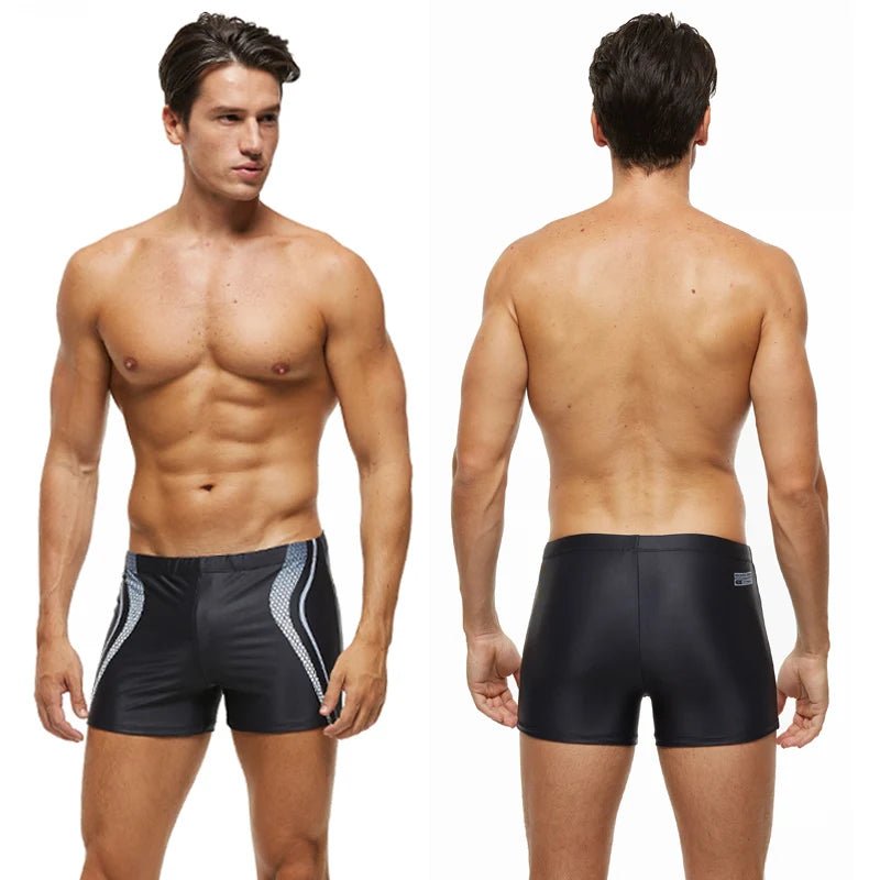 ESCATCH 2026 New Arrivals Men Swimwear Plus Size Fashion Printed Swimsuit Male High Quality Elastic Swim Trunks With Pad - StepByStepNow