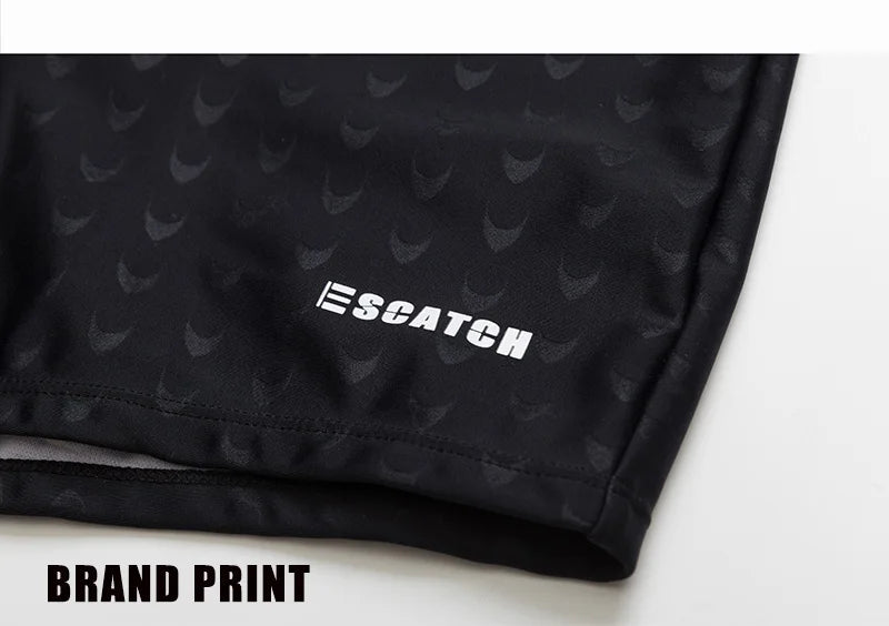 ESCATCH 2026 New Arrivals Men Swimwear Plus Size Fashion Printed Swimsuit Male High Quality Elastic Swim Trunks With Pad - StepByStepNow