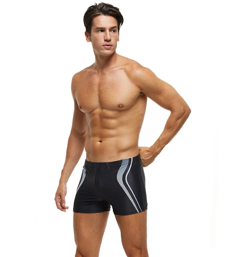 ESCATCH 2026 New Arrivals Men Swimwear Plus Size Fashion Printed Swimsuit Male High Quality Elastic Swim Trunks With Pad - StepByStepNow