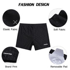 ESCATCH 2026 New Arrivals Men Swimwear Plus Size Fashion Printed Swimsuit Male High Quality Elastic Swim Trunks With Pad - StepByStepNow