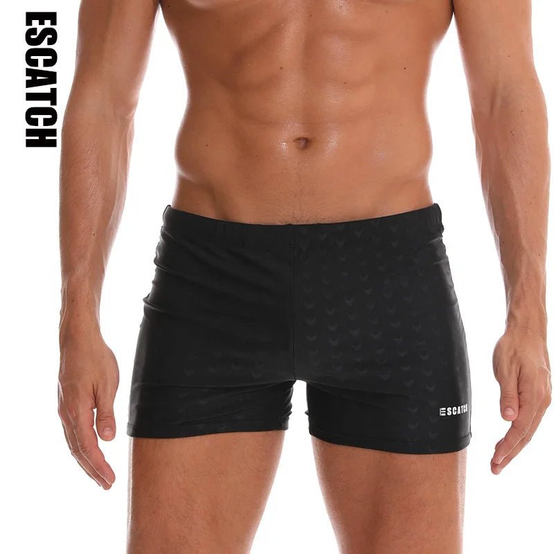 ESCATCH 2026 New Arrivals Men Swimwear Plus Size Fashion Printed Swimsuit Male High Quality Elastic Swim Trunks With Pad - StepByStepNow