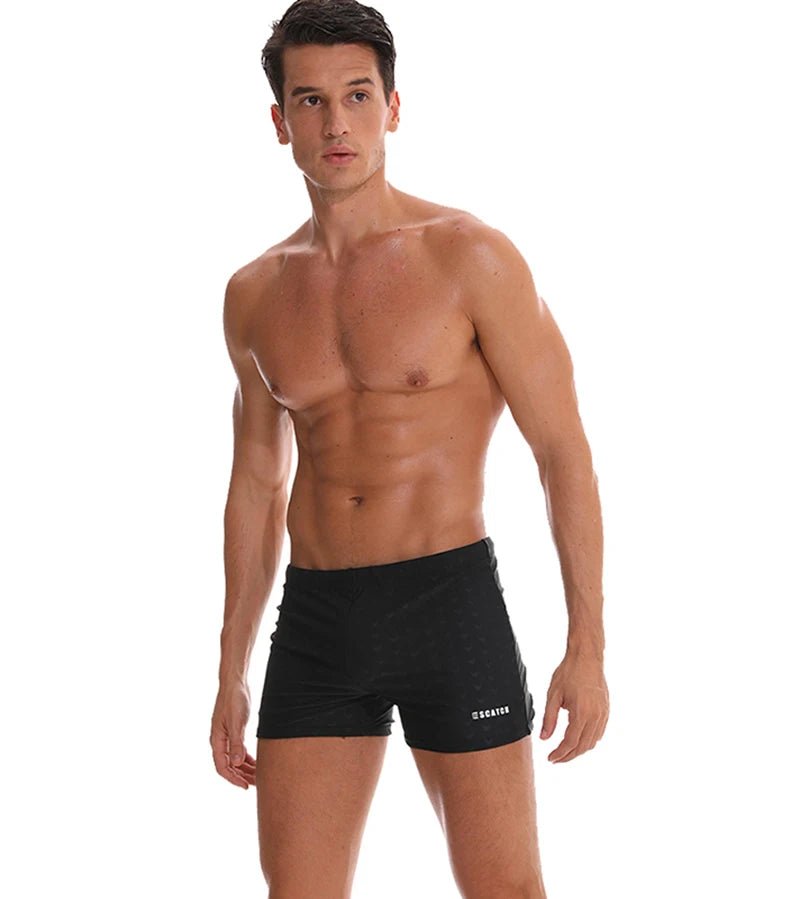 ESCATCH 2026 New Arrivals Men Swimwear Plus Size Fashion Printed Swimsuit Male High Quality Elastic Swim Trunks With Pad - StepByStepNow