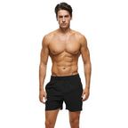 Escatch 2026 Summer Man Swimwear Solid Multicolor Polyester Mesh Liner Side Zipper Pocket Maillot De Bain Homme Sport Shorts - StepByStepNow