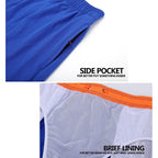 Escatch 2026 Summer Man Swimwear Solid Multicolor Polyester Mesh Liner Side Zipper Pocket Maillot De Bain Homme Sport Shorts - StepByStepNow