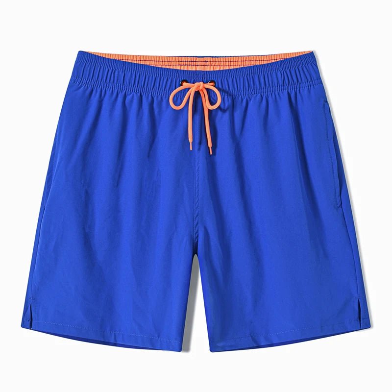 Escatch 2026 Summer Man Swimwear Solid Multicolor Polyester Mesh Liner Side Zipper Pocket Maillot De Bain Homme Sport Shorts - StepByStepNow