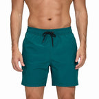 Escatch 2026 Summer Man Swimwear Solid Multicolor Polyester Mesh Liner Side Zipper Pocket Maillot De Bain Homme Sport Shorts - StepByStepNow