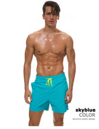 ESCATCH Man Swimwear Swim Shorts Trunks Beach Board Shorts Swimming Pants Swimsuits Mens Running Sports Surffing Shorts - StepByStepNow