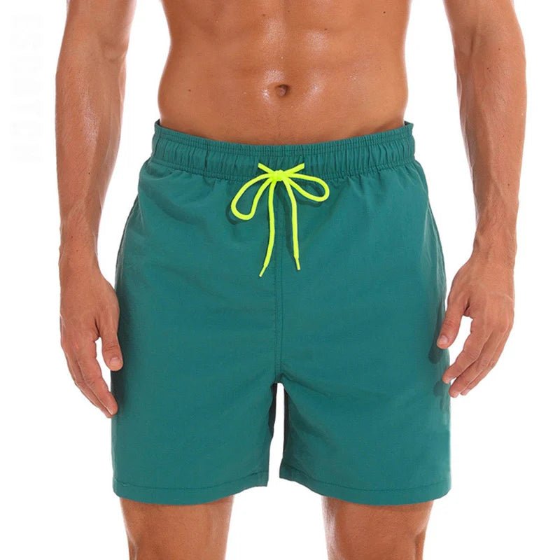 ESCATCH Man Swimwear Swim Shorts Trunks Beach Board Shorts Swimming Pants Swimsuits Mens Running Sports Surffing Shorts - StepByStepNow