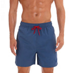 ESCATCH Man Swimwear Swim Shorts Trunks Beach Board Shorts Swimming Pants Swimsuits Mens Running Sports Surffing Shorts - StepByStepNow