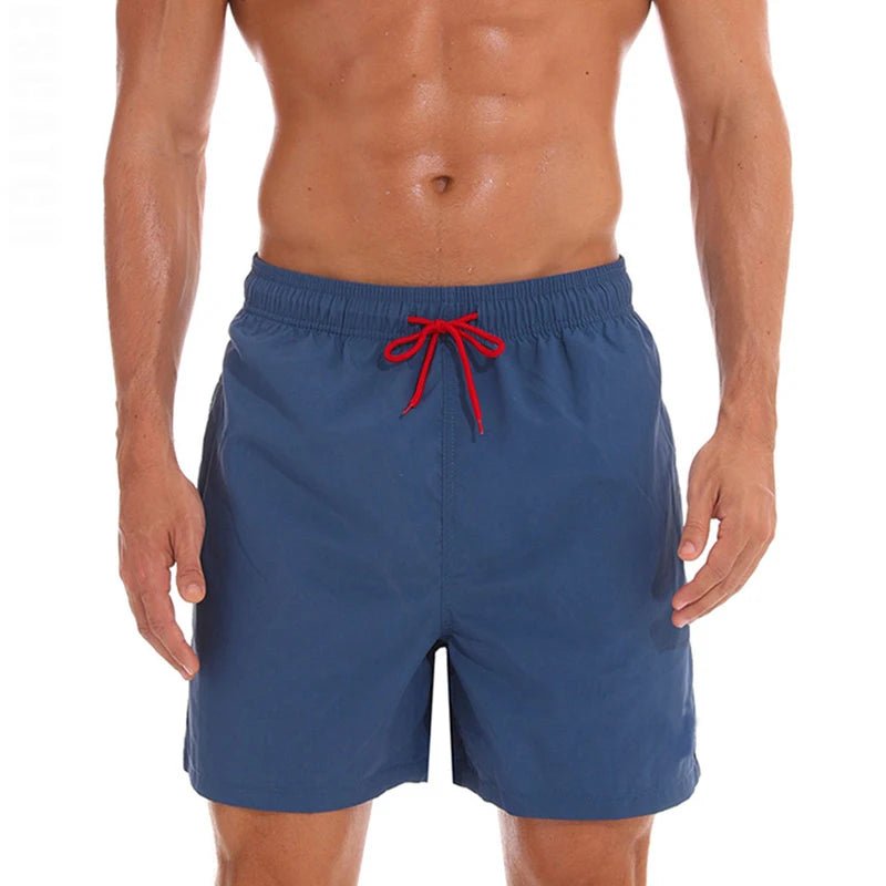 ESCATCH Man Swimwear Swim Shorts Trunks Beach Board Shorts Swimming Pants Swimsuits Mens Running Sports Surffing Shorts - StepByStepNow