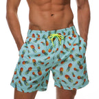 Escatch Quick Dry Summer Mens Siwmwear Beach Board Shorts Briefs For Man Swim Trunks Male Sportswear Beachwear Fitness Plus Size - StepByStepNow