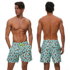 Escatch Quick Dry Summer Mens Siwmwear Beach Board Shorts Briefs For Man Swim Trunks Male Sportswear Beachwear Fitness Plus Size - StepByStepNow