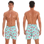 Escatch Quick Dry Summer Mens Siwmwear Beach Board Shorts Briefs For Man Swim Trunks Male Sportswear Beachwear Fitness Plus Size - StepByStepNow