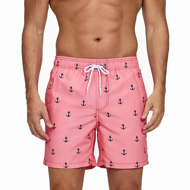 Escatch Quick Dry Summer Mens Siwmwear Beach Board Shorts Briefs For Man Swim Trunks Male Sportswear Beachwear Fitness Plus Size - StepByStepNow