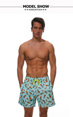 Escatch Quick Dry Summer Mens Siwmwear Beach Board Shorts Briefs For Man Swim Trunks Male Sportswear Beachwear Fitness Plus Size - StepByStepNow