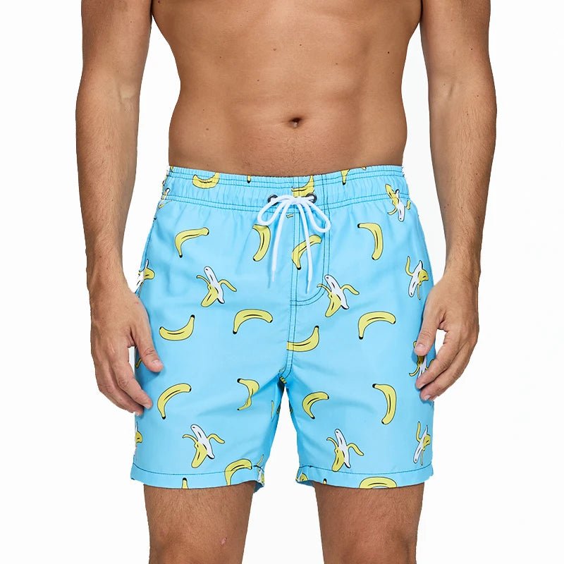 Escatch Quick Dry Summer Mens Siwmwear Beach Board Shorts Briefs For Man Swim Trunks Male Sportswear Beachwear Fitness Plus Size - StepByStepNow