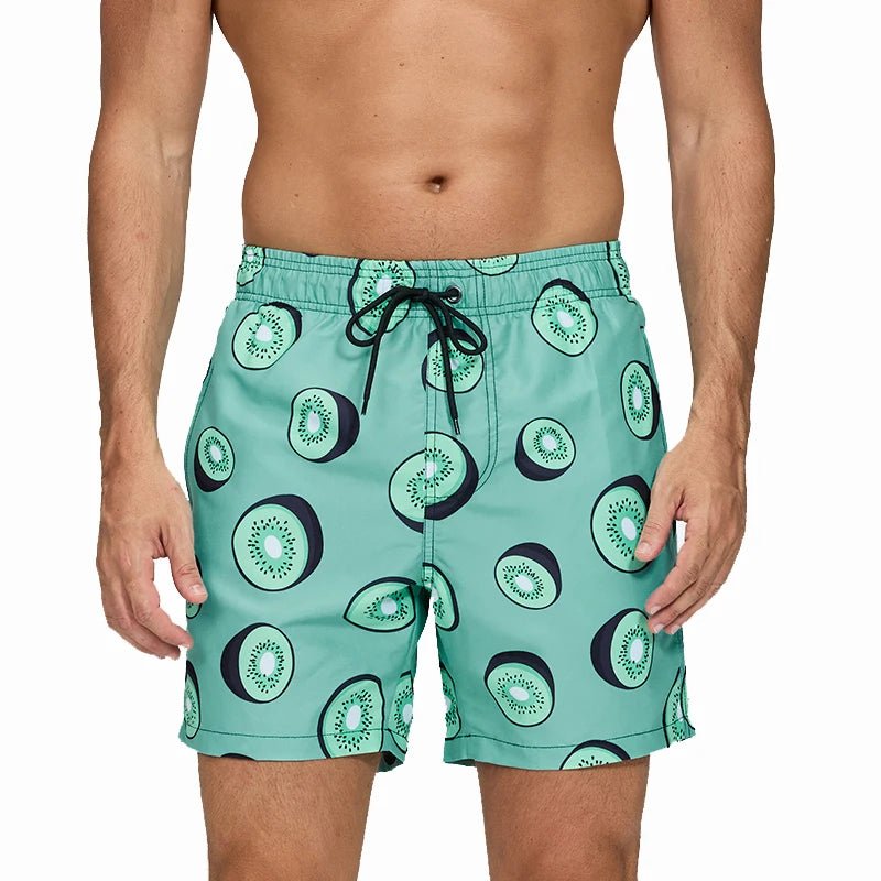 Escatch Quick Dry Summer Mens Siwmwear Beach Board Shorts Briefs For Man Swim Trunks Male Sportswear Beachwear Fitness Plus Size - StepByStepNow