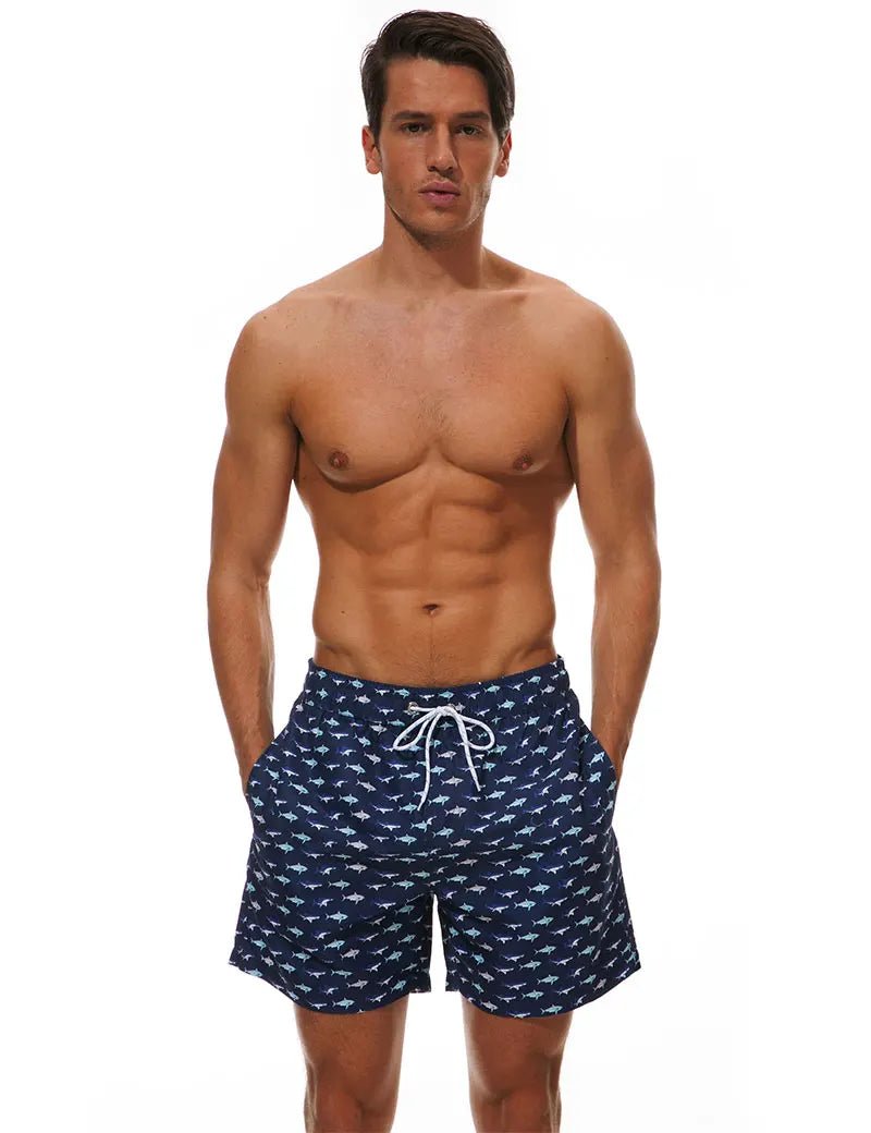Escatch Quick Dry Summer Mens Siwmwear Beach Board Shorts Briefs For Man Swim Trunks Male Sportswear Beachwear Fitness Plus Size - StepByStepNow