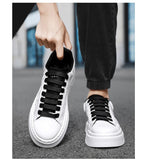 [Factory Direct Sales] 2025 New White Shoes Men's Board Shoes Fashion, Leisure, Versatile, and High end Casual Shoes - StepByStepNow