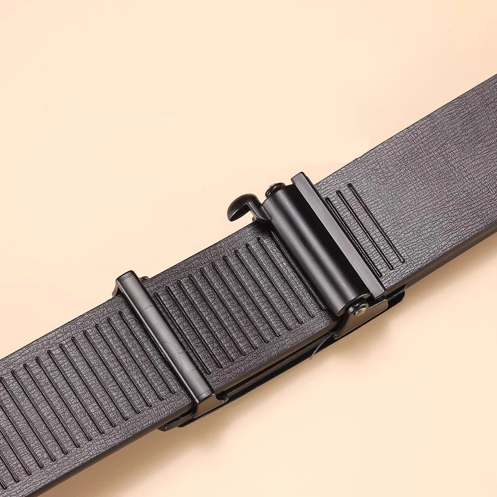 Fashion men's belts, men's high - quality belts, automatic buckles, toothless belts, random adjustments - StepByStepNow