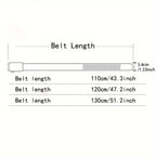 Fashion men's belts, men's high - quality belts, automatic buckles, toothless belts, random adjustments - StepByStepNow