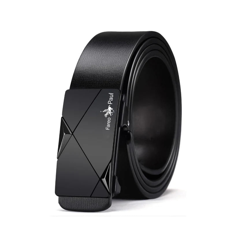 Fashion men's belts, men's high - quality belts, automatic buckles, toothless belts, random adjustments - StepByStepNow