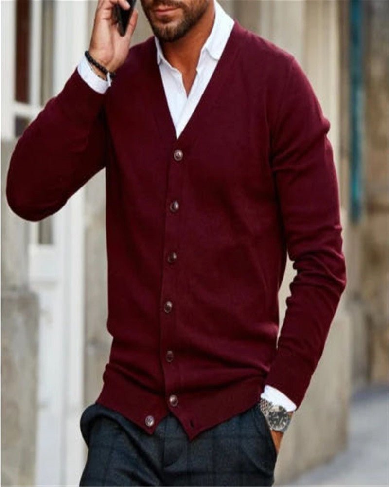 Fashion Simple Casual Men's Sweater Jacket - StepByStepNow