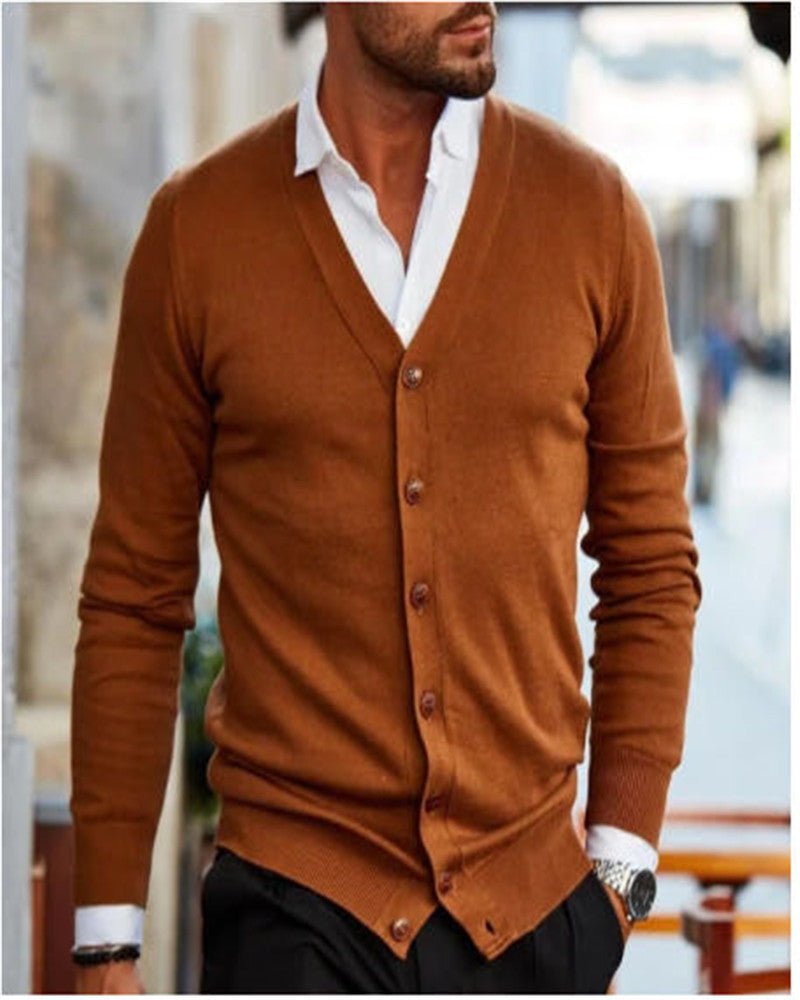 Fashion Simple Casual Men's Sweater Jacket - StepByStepNow