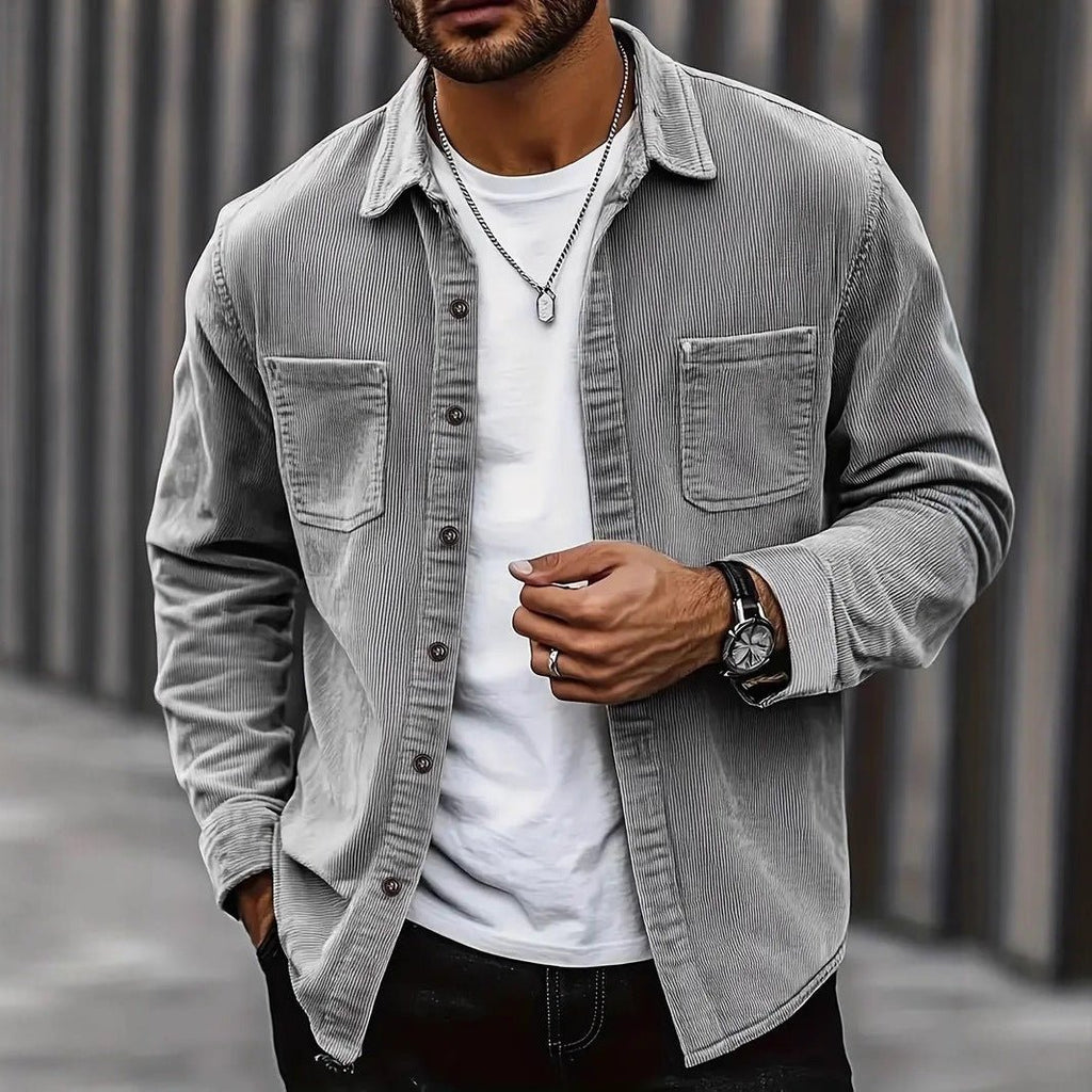 Fashion Spring Button Jacket Coat For Men - StepByStepNow