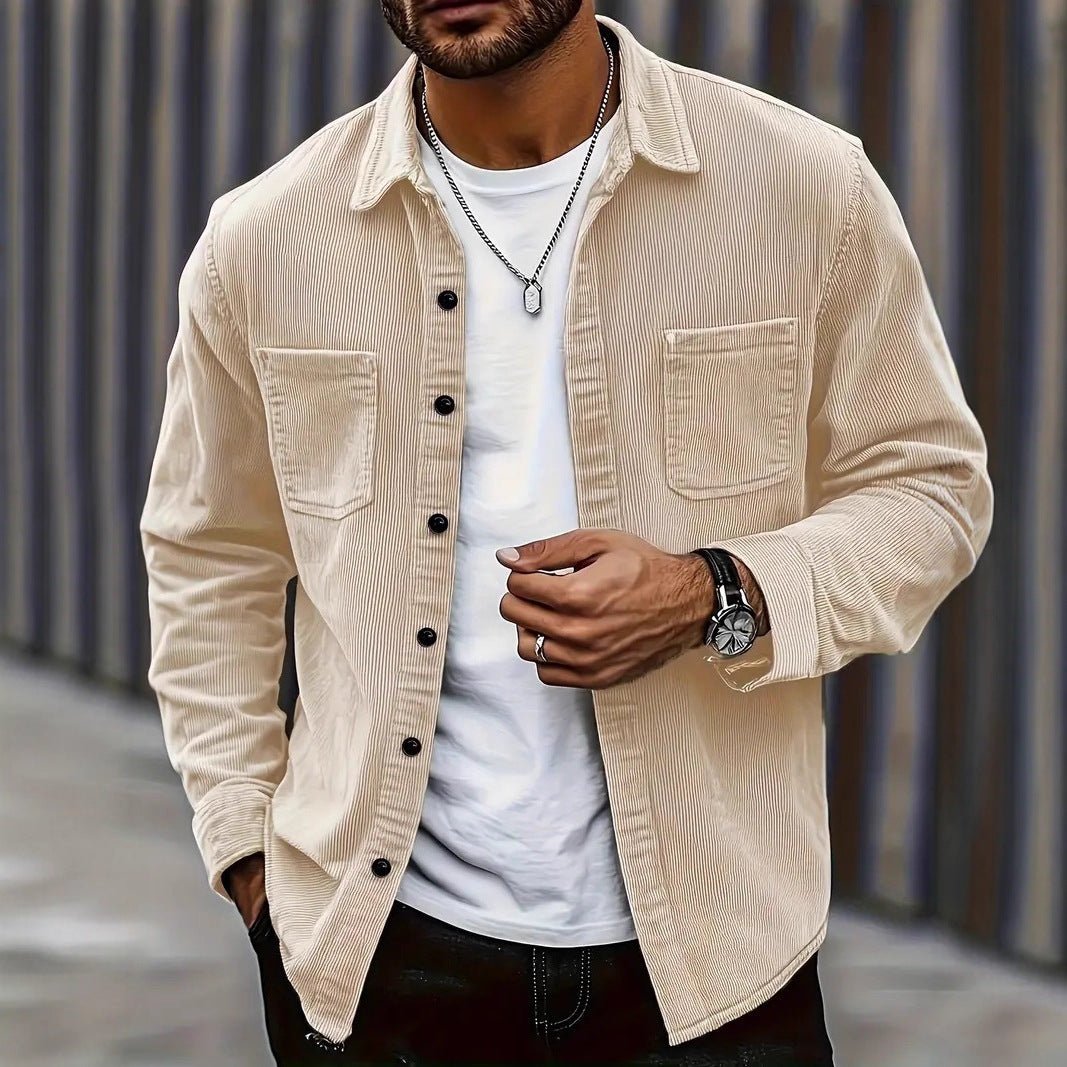 Fashion Spring Button Jacket Coat For Men - StepByStepNow