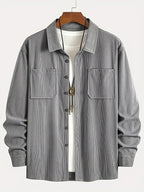 Fashion Spring Button Jacket Coat For Men - StepByStepNow
