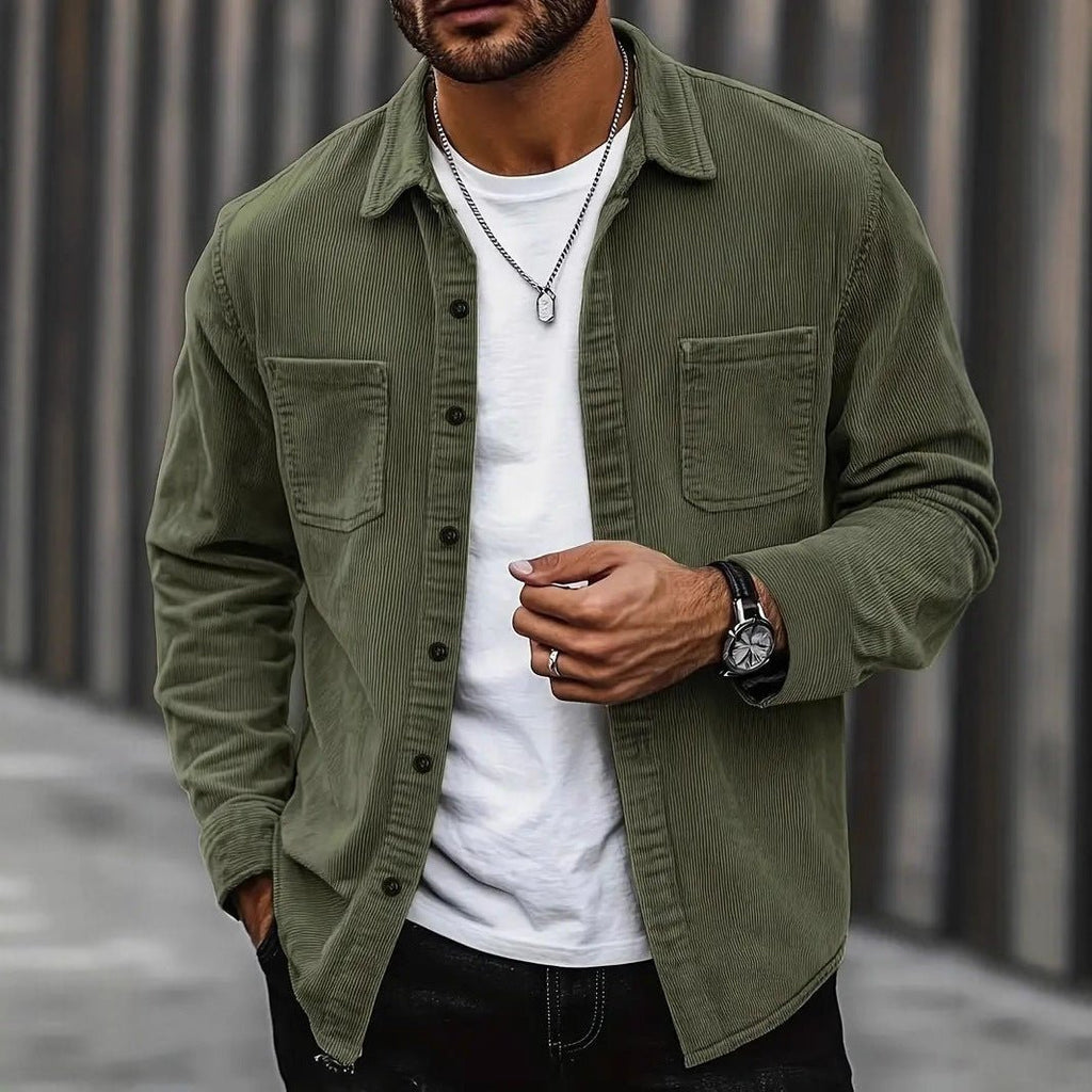 Fashion Spring Button Jacket Coat For Men - StepByStepNow