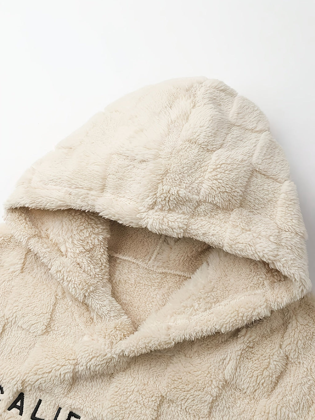 Felpa con cappuccio jacquard a maniche lunghe - StepByStepNow