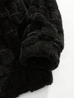 Felpa con cappuccio jacquard a maniche lunghe - StepByStepNow