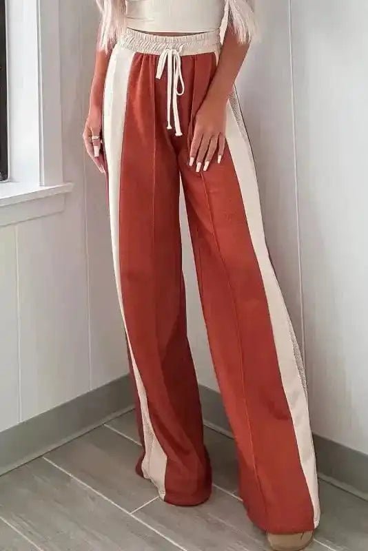 Flamingo Fiesta Wide - Leg Pants - StepByStep