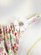 Floral Print Bordered Bikini Set Sexy Swimwear Women 2026 Bikinis Swimsuit Micro Thong Bandage Bathing Suits - StepByStepNow