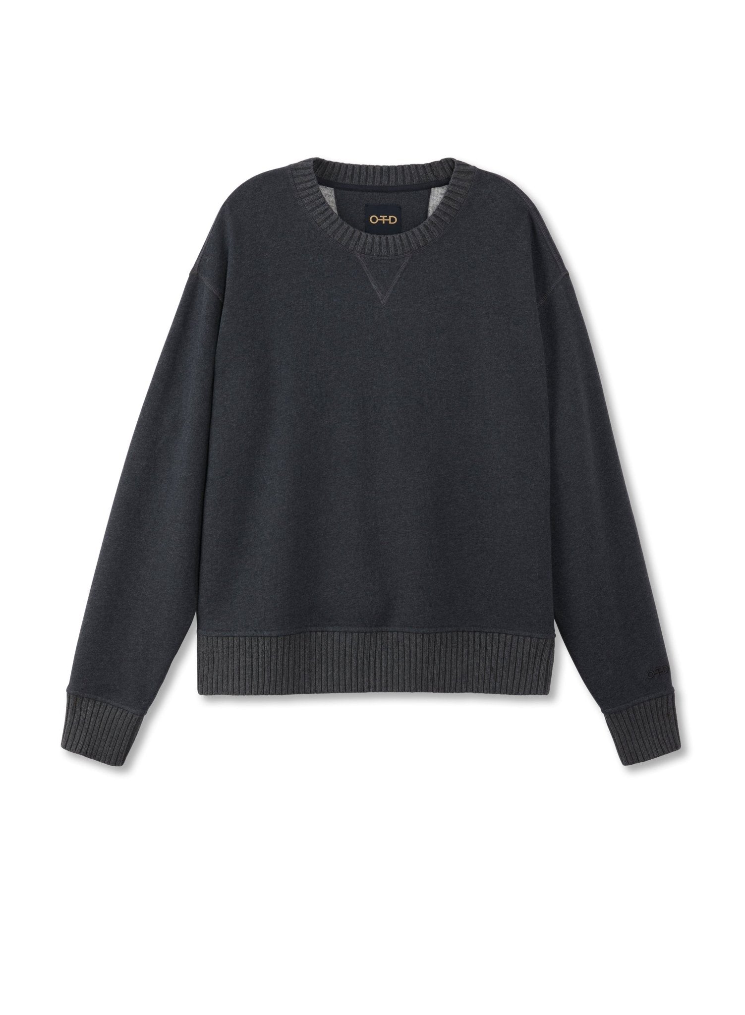 French Terry Sweatshirt (Charcoal Heather) - StepByStep